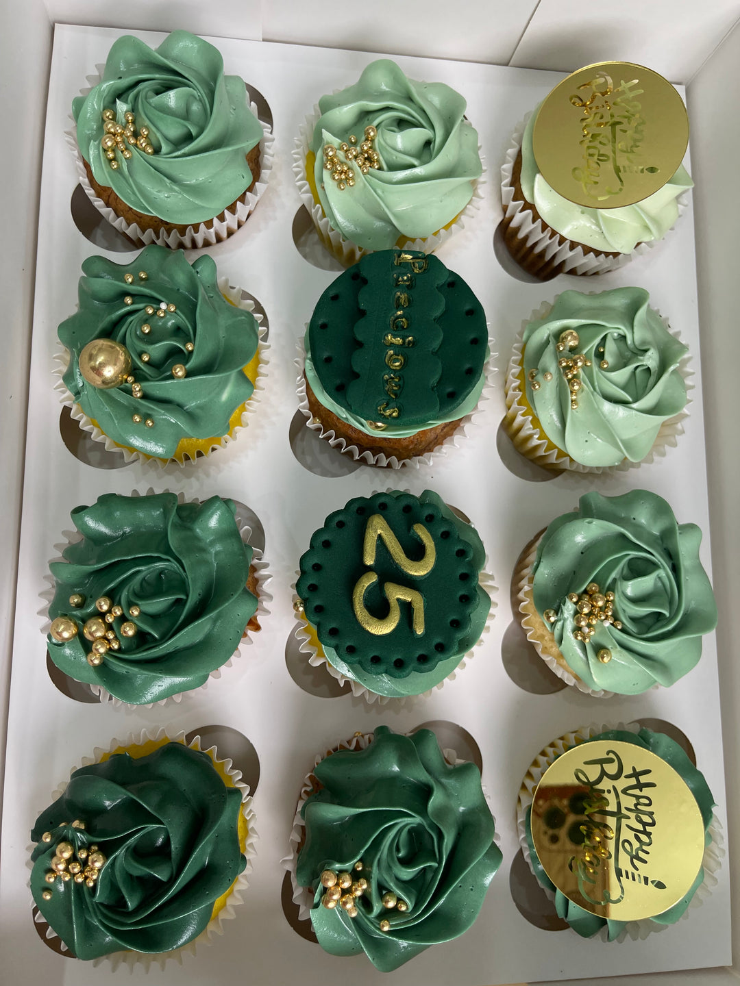 Celebration cupcakes