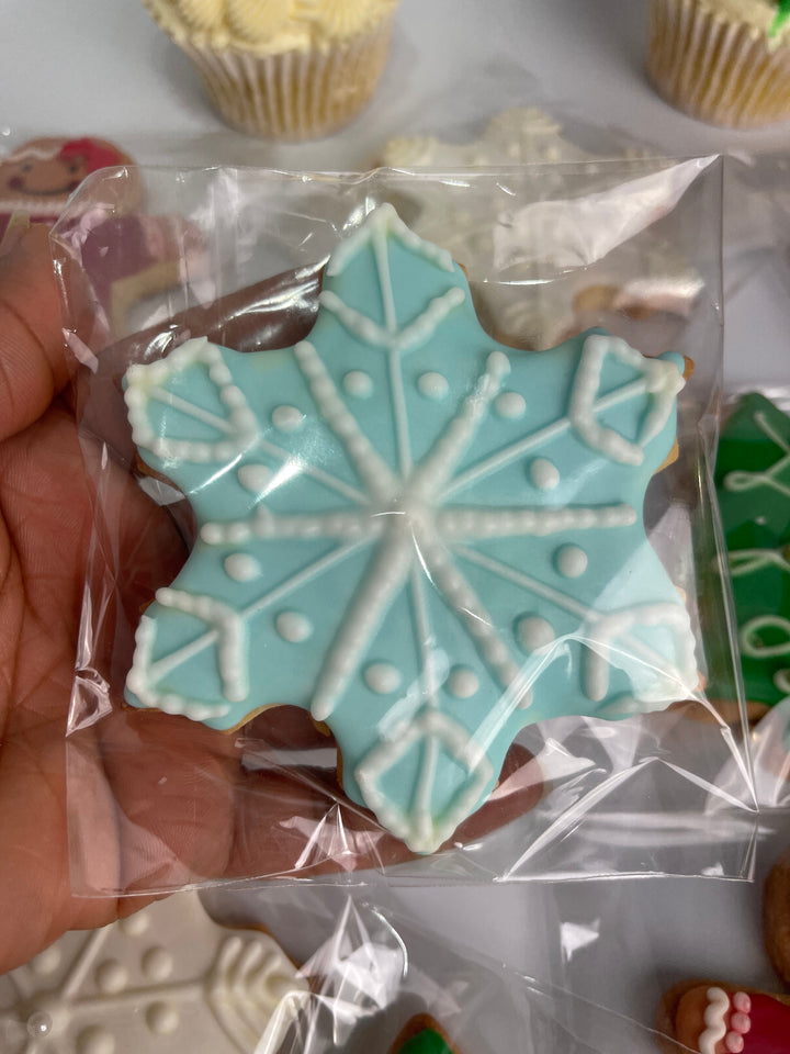 Royal iced Christmas theme sugar cookies